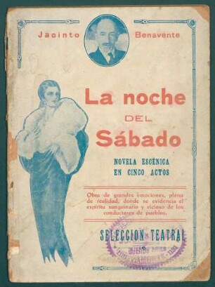 [Fotografía de Jacinto Benavente]