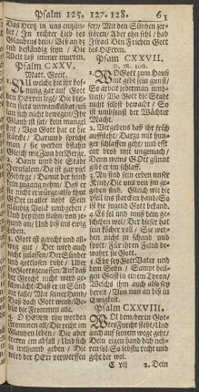 Psalm CXXVIII.