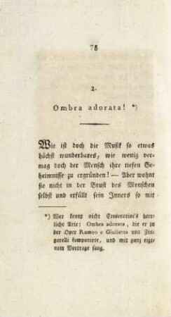 2. Ombra adorata