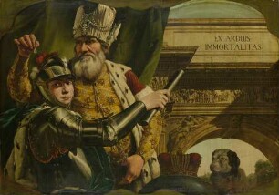 Allegorie EX ARDUIS IMMORTALITAS