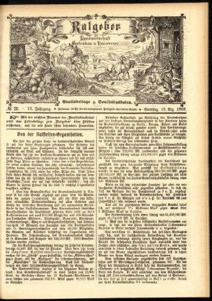 Ausgabe vom Sonntag, den 13. Dezember 1903.