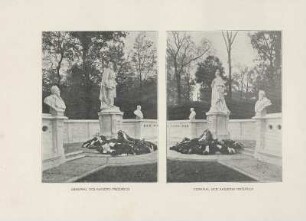 Denkmal des Kaisers Friedrich ; Denkmal der Kaiserin Friedrich