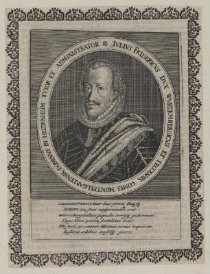 Bildnis des Ivlivs Fridericvs, Herzog von Württemberg