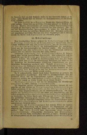 10. Arbeiterfrage