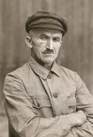 Der Bauer Paul Arnold in Meinersdorf