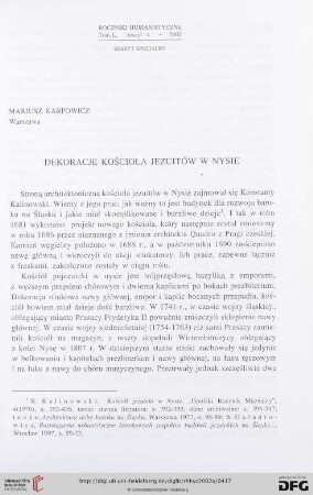 50: Dekoracje kościoła jezuitów w Nysie