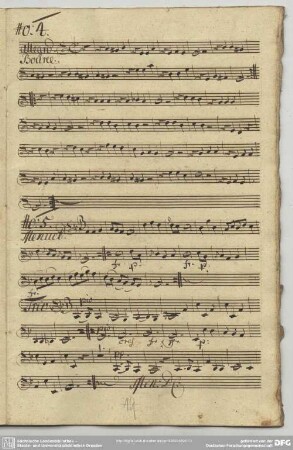 4. Graun, Suite, GraunWV C:XI:16 