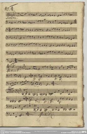 4. Graun, Suite, GraunWV C:XI:16 <9. Bourée>