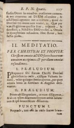 117-125, Meditatio II - III