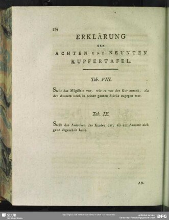 Erklärung Der Achten Und Neunten Kupfertafel