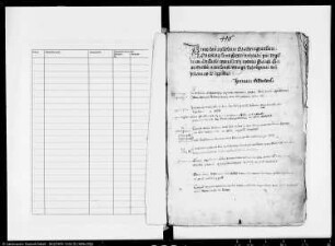 Erbzinsregister des Klosters St. Cyriakus zu Erfurt