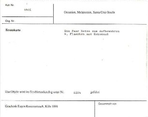 Paar Netze für Wasserflaschen