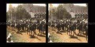Würdenträger und Gefolge Herzog Rudolfs IV., Kaiserhuldigung, Wien