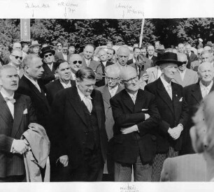 Eröffnung der Teilstrecke Bruchhausen - Baden-Baden am 26.08.1956