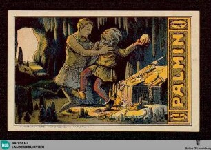 Serie N. 93, Blatt N. 5: Siegfried gewinnt den Nibelungenhort