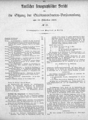 No. 28, 18. Oktober 1900