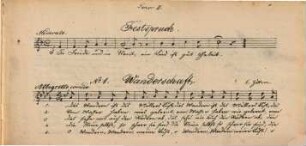 Lieder Sammlung : für den Liederkranz in Regensburg, [2]. Tenor II