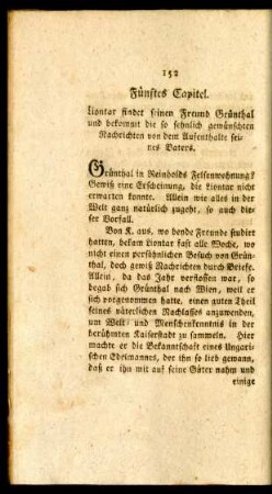 Fünftes Capitel.