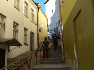 Tallinn: Gasse in der Altstadt