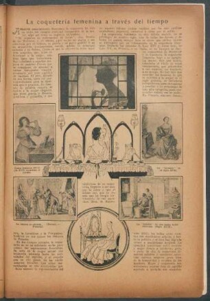 La coquetería femenina a través del tiempo