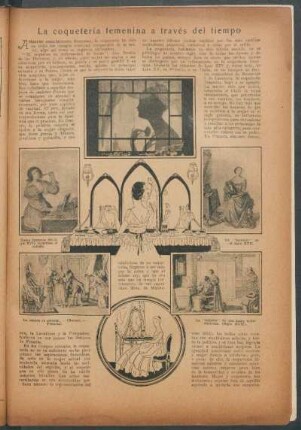 La coquetería femenina a través del tiempo