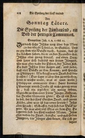 258-275, Am Sonntag Laetare.