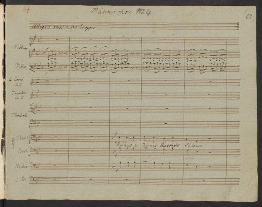 Die Ruinen von Athen. Auszüge; Coro, orch; LvBWV op. 113/3; KinB op. 113/3; op. 113/3
