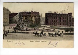 Stettin. An der "Grünen Schanze".