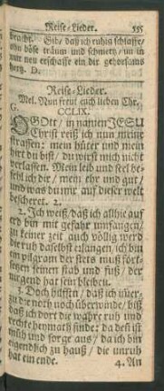 Reise-Lieder.