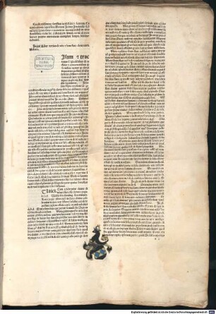 Commentaria in librum tertium Decretalium
