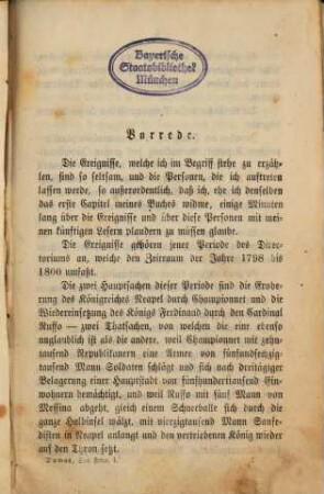 La San Felice : Historischer Roman aus der Zeit Neapels während der Franzosen - Herrschaft von Alexander Dumas. Deutsch von A. Kretzschmar. 1