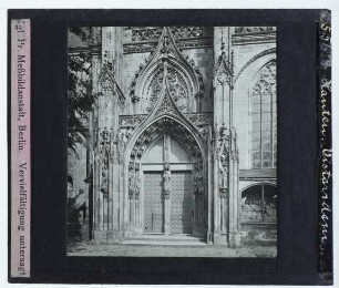 Xanten, St. Viktor : Außenansicht, Portal