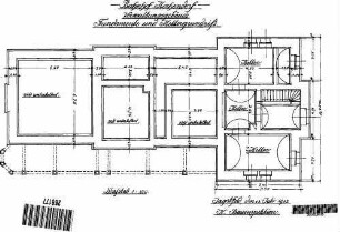 Bad Friedrichshall-Kochendorf: Empfangsgebäude Dienstwohngebäude Fundament