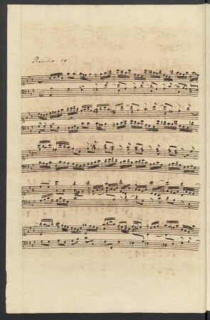 Präludien und Fugen; clavier; A-Dur; BWV 864