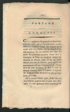 Partage Des Communes.