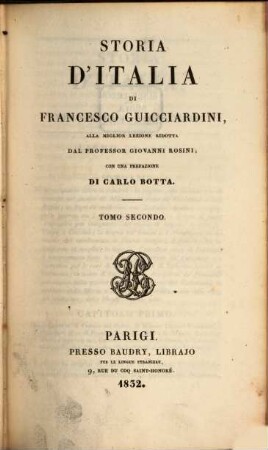 Storia d'Italia, 2