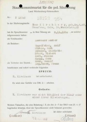 Kirchherr, Emma
