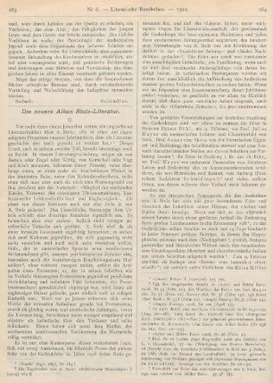 263-270 Die neuere Alban Stolz-Literatur : II.