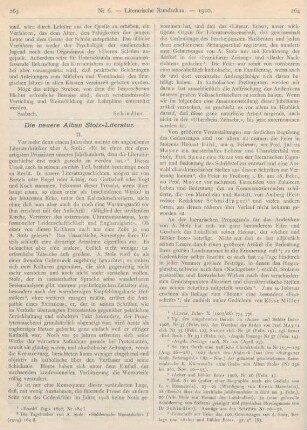 263-270 Die neuere Alban Stolz-Literatur : II.