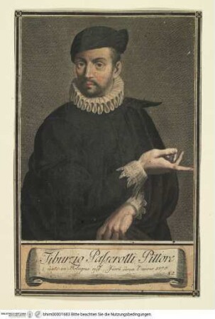 Porträt des Tiburzio Passerotti
