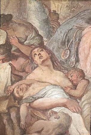 Die Verehrung des Grabmals des heiligen Johann Nepomuk