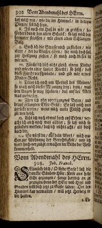 Vom Abendmahl des Herrn.