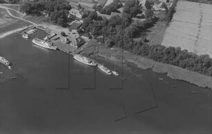 Hafen von Kloster auf Hiddensee : Blickrichtung Nordwesten