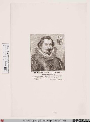 Bildnis Georg Lang (II)