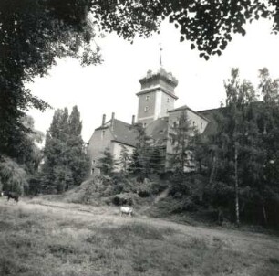Delitzsch. Schloss (Museum). Wohl 14. Jh. beg., 17. Jh. Ansicht von Süden