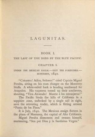 The little lady of Lagunitas : a Franco-Californian romance, 1