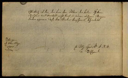 Eb. Wilh. Hauff, B. R. B. aus Stuttgard. Tübingen, 06.04.1783.