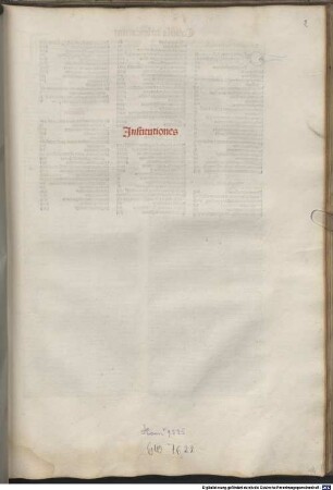 Corpus iuris civilis. Institutiones