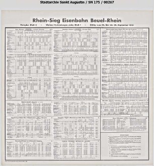 Aushangfahrplan RSE, Bus