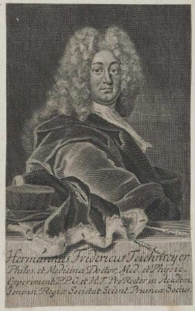 Bildnis des Hermannus Fridericus Teichmeyer
